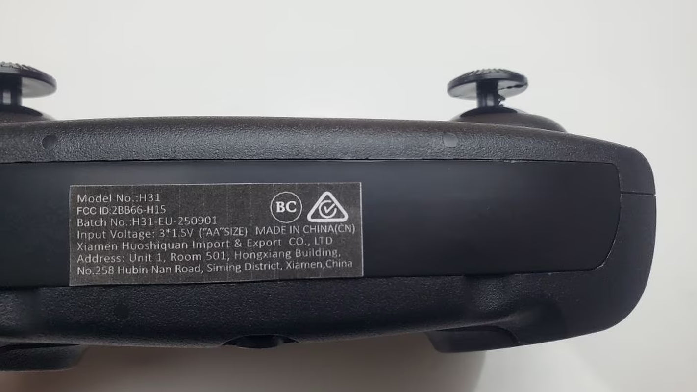 H31 Drone with Camera for Kids and Adults, 3 Speed Adjustment, Optical Flow Positioning, 2 Batteries, Black