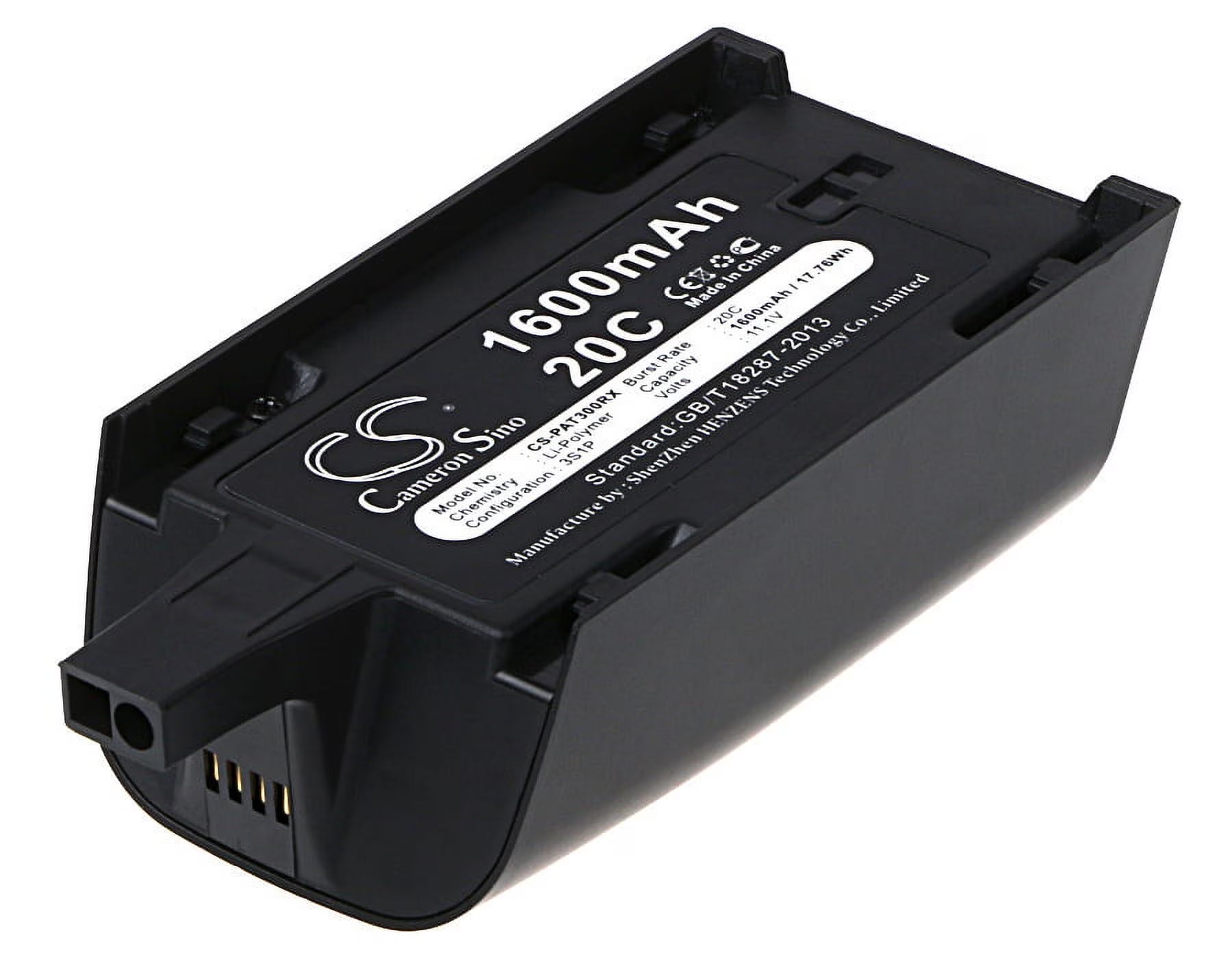 Replacement Battery for Parrot Bebop Drone 3.0,Bebop Drone Skycontroller,Bebop Mini Quadcopter,Bedop Drone First,11.1V/1600Mah