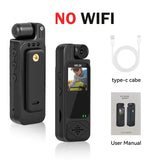 Portable Camera 2K Mini Sports Camera Digital Video Recorder Worn Police Small Bodycam Infrared Night Vision Sports DV Camcorder