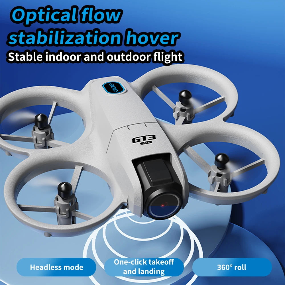 NEW GT3 MAX Drone 8K HD Camera 360°Stunt Dual Lens GPS 5G Wifi Brushless Motors Foldable Quadcopter for Aerial Photography Gifts