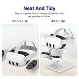 For Meta Oculus Quest 3 2 Pro Quest3 Quest2 Cradle Stand Holder Support Game Accessory Virtual Reality VR Glasses Headset Helmet