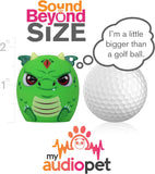 Mini Bluetooth Animal Wireless Speaker for Kids of All Ages - True Wireless Stereo – Pair with Another TWS Pet for Powerful Rich Room-Filling Sound (Scales-Dragon)