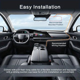 Q08 1080P Dash Camera with G-Sensor 170 Degree Wide Angle Lens Dashcam Vehicle Recorder Super Night Vision Dvr