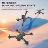 Drone 2026 4K HD Dual Camera Wifi FPV RC Foldable Quadcopter Remote with Screen