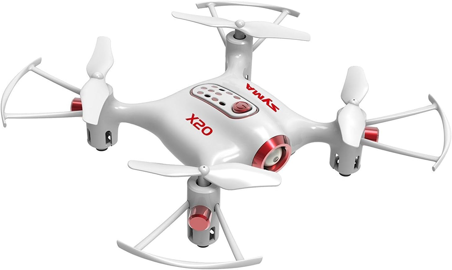 X20 Mini Drone RC Nano Quadcopter with Auto Hovering 3D Flip(White)