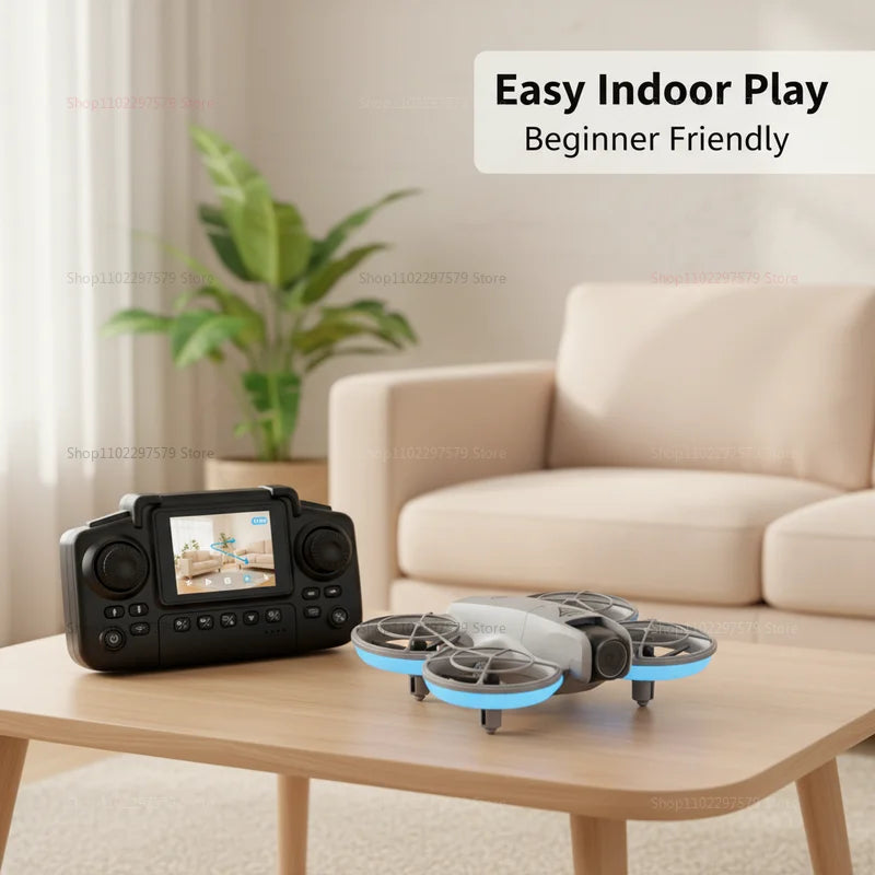2026 Mini RC Drone with 8K HD Camera Wifi FPV Obstacle Avoidance Remote Control Quadcopter for Beginner Gifts Outdoor Indoor Use