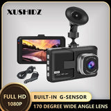 Q08 1080P Dash Camera with G-Sensor 170 Degree Wide Angle Lens Dashcam Vehicle Recorder Super Night Vision Dvr