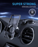 Phone Mount for Car, Dashboard Clip Suction Cup Thick Shell and Large Phone Friendly Car Phone Holder, Compatible with All Cell Phones