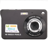 HD Digital Camera 48 MP with Rechargeable Video Camera Outdoor Anti-Shake Support Sd Card Child Cameras for Holiday Gift