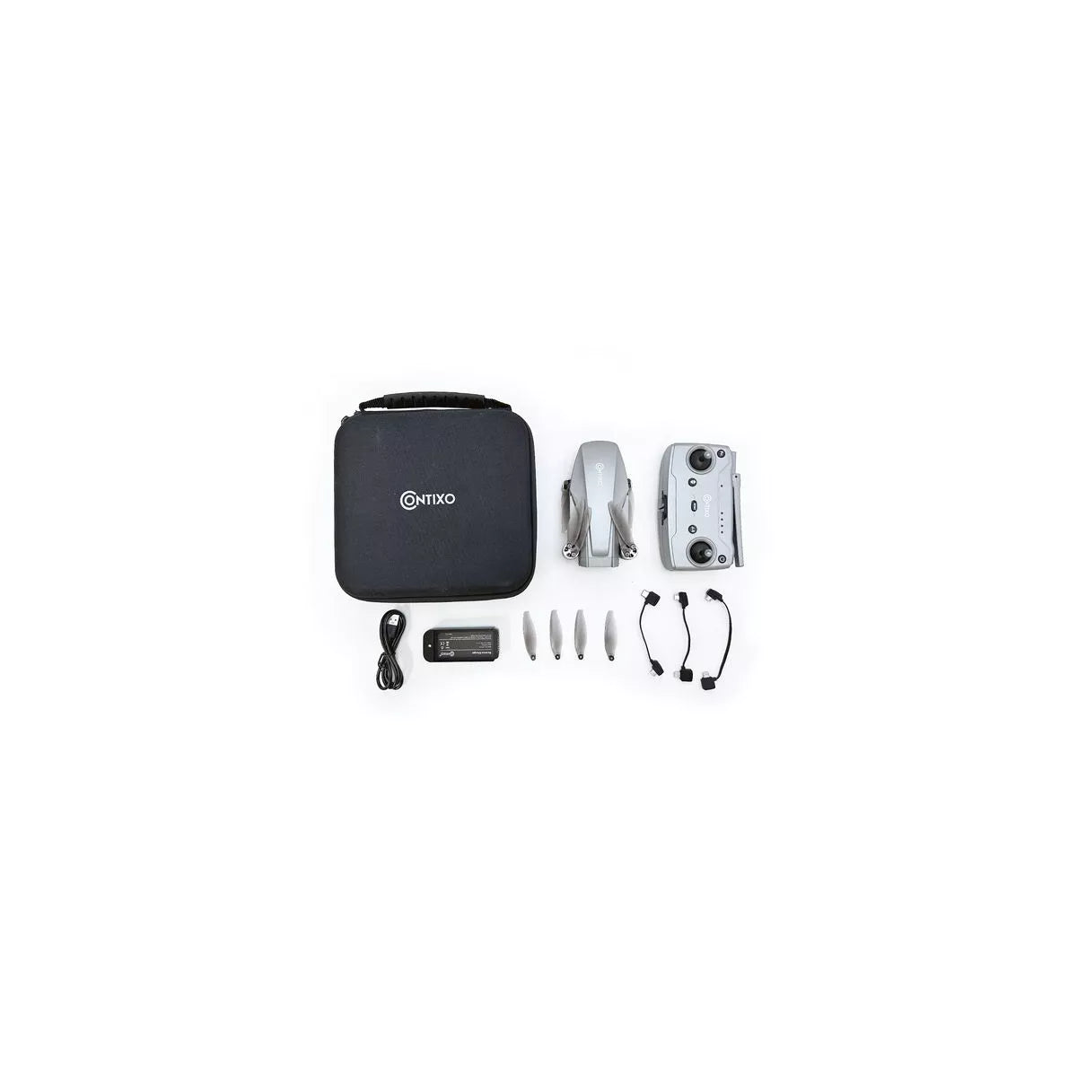 Contixo F36 GPS Drone 4K Camera, 3-Axis Gimbal, 25 Min Flight, 2-Mile Range, Foldable, Brushless, Follow Me, One-Key Return