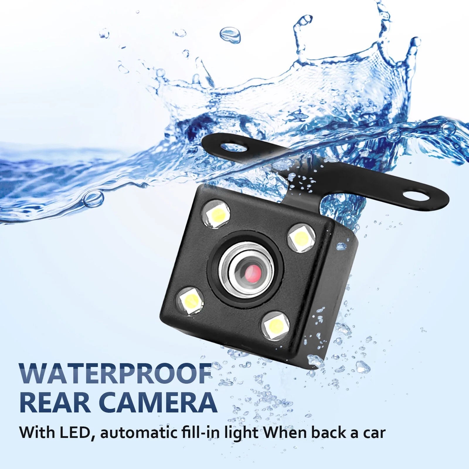 Dash Cam Front and Rear Dash Cam 4 Inch Dashboard Full 170° Wide Angle Backup with Night Vision G-Sensor Parking Monitor Loop Recording Motion Detection