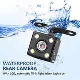 Dash Cam Front and Rear Dash Cam 4 Inch Dashboard Full 170° Wide Angle Backup with Night Vision G-Sensor Parking Monitor Loop Recording Motion Detection