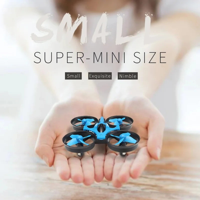 JJRC H36 Mini RC Drone W 3Pcs Battery 6-Axis Headless Mode Helicopter 360° Flip One-Button Return Quadcopter LED Light Drone