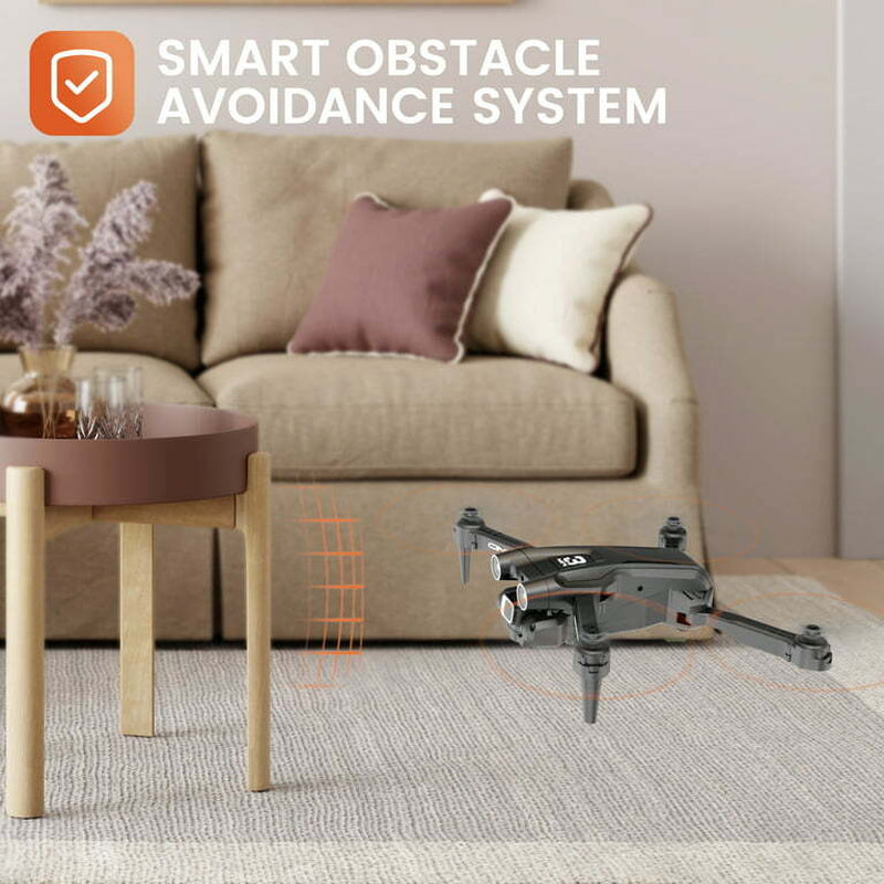 Deerc D96 4K HD Dual Camera RC Drone FPV Foldable Quadcopter Smart Obstacle Usa
