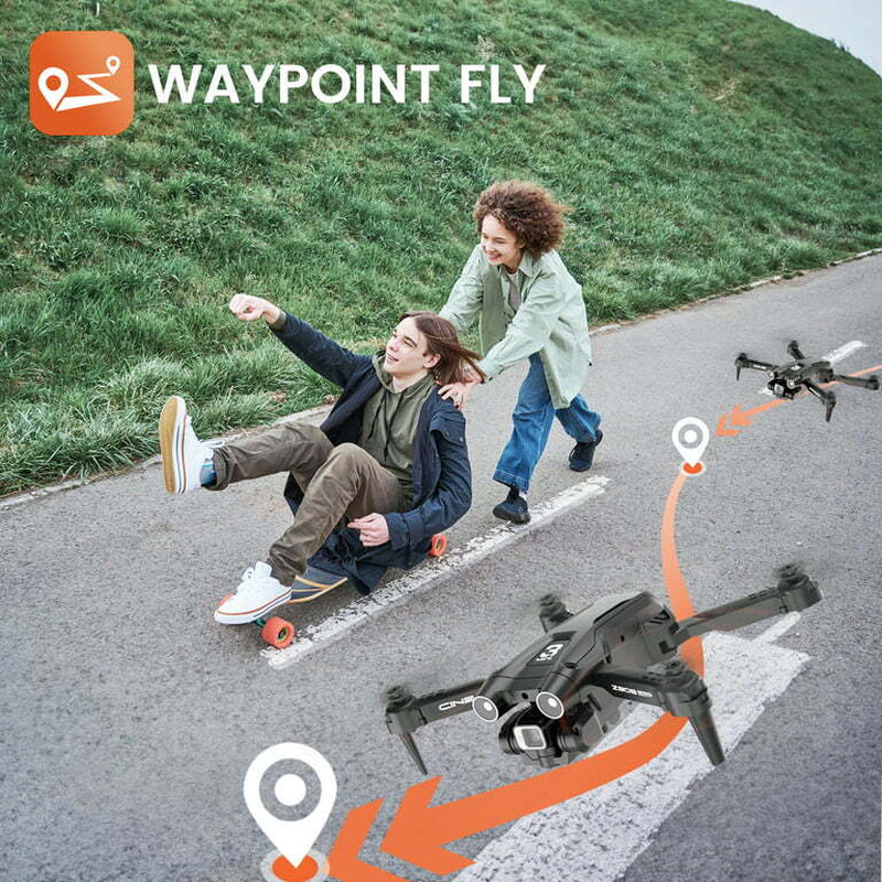 Deerc D96 4K HD Dual Camera RC Drone FPV Foldable Quadcopter Smart Obstacle Usa
