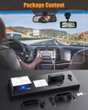 Dash Cam, 8K HD Car Dash Camera with Front and Rear Recording, Built-In Wi-Fi & GPS, Enhanced Night Vision,32 GB
