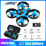 H36 Mini Rc 2.4G Drone 6-Axis Headless Mode Collision Avoidance Helicopter 360° Flipping Quadcopter Drones Children'S Toys