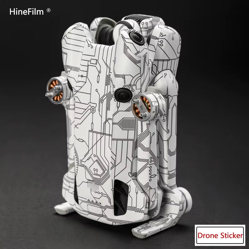 Skin for Mini 4 Pro Drone Decal Skins for DJI Mini4 Pro Premium Sticker ANTI-SCRATCH Protective Wrap Cover Film