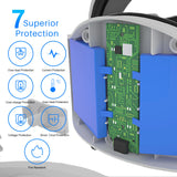 VR Head Strap  with Battery Pack 5000Mah Extend 2Hrs Playtime Head Strap Comfort Suitable for Kids & Adults