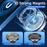 Joyroom 15W Qi Magnetic Car Phone Holder Wireless Charger for Iphone 14 13 12 Series Fast Air Vent Charging Phone Holder Charger