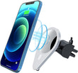 Magnetic Wireless Car Charger, Fast Wireless Car Charger Phone Mount,15W Auto-Clamping Air Vent Holder,For Iphone 13/13 Pro/13Pro Max/13 Mini/12/12 Pro/12 Pro Max/12 Mini