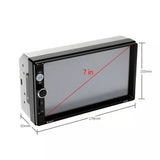 7 in Double Din Car Stereo Radio with Mirrolink Bluetooth Backup Camera