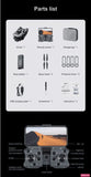 2024 New RC Drone with 4K Ultra HD Triple Camera, Wifi FPV Foldable Quadcopter +4 Battery,