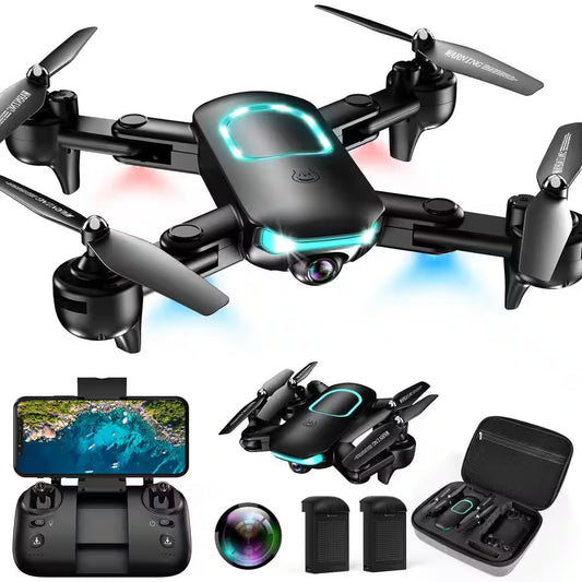 Drone with Camera for Adults Beginner Foldable 2. 4Ghz FPV Drone 249G 26 Mins Flight Time Brushless Motor, Black Finish