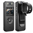 A27 2K Body Worn Camera 64G Wifi Mini Camera 4 Hrs Video Shooting Small Camcorder with 180°Rotatable Lens Battery Camera