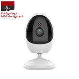1080P Wireless WIFI Security Surveillance Camera for Indoor Baby Monitor Mini Camera Human Shape Detection Two-Way Audio ICSEE