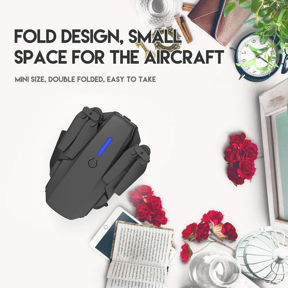 2025 New RC Drone with 4K HD Dual Camera Wifi FPV Foldable Quadcopter +4 Battery