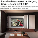 Full HD 1080P 4K Smart Projector Auto Focus Android 13 5G Wifi DLP Proyector 10500Mah Battery Mobile Smartphone Beamer