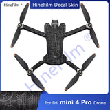 Skin for Mini 4 Pro Drone Decal Skins for DJI Mini4 Pro Premium Sticker ANTI-SCRATCH Protective Wrap Cover Film
