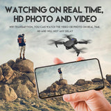 2025 New RC Drone with 4K HD Dual Camera Wifi FPV Foldable Quadcopter +4 Battery