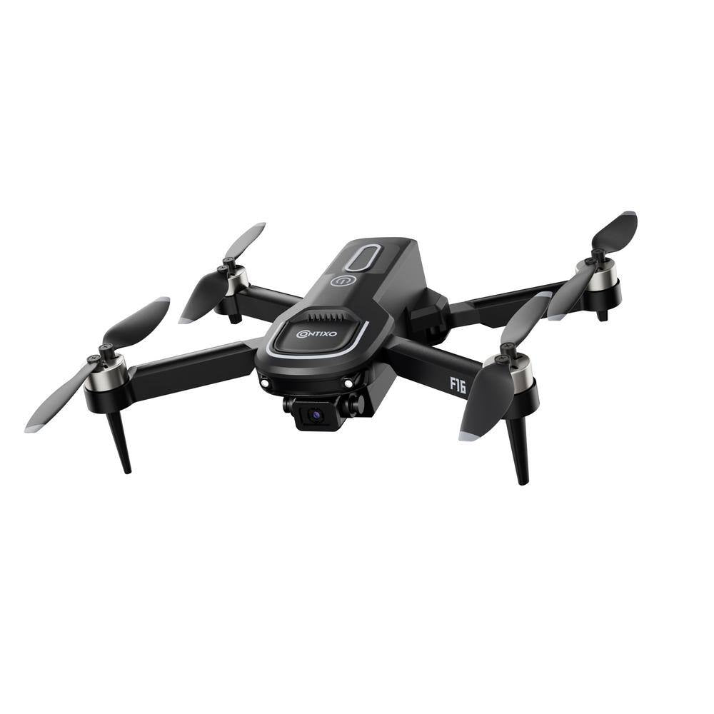 Ziro Stunt Drone 1080P HD Camera, FPV, Foldable, 16-Min Flight, Brushless Motor, Follow Me – Black