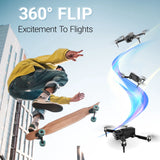 F16 Stunt Drone for Adults and Kids with 1080P Camera & Brushless Motor, 17-Minute Flight Time, Graphite