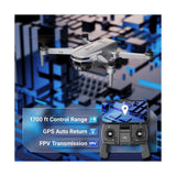Contixo F28 2K Camera Drone for Adults, GPS Auto Follow, 26 Min Flight Time, ...