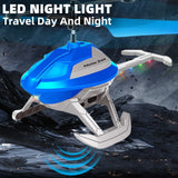 Remote Control Helicopter Hand-Controlled Mini Dronecosmic Drone RC UFO LED Flying Toys for Kids with 3.5 Channel RC Helicopters, Controller