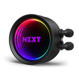 Kraken X63 RGB Black - All-In-One RGB CPU Liquid Cooler with RGB Fans - Infinity Mirror Design - Powered by CAM