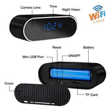 Full HD 1080P Alarm Clock Mini Camera Wireless Wifi Control DVR Camcorder Home Surveillance Monitor Video