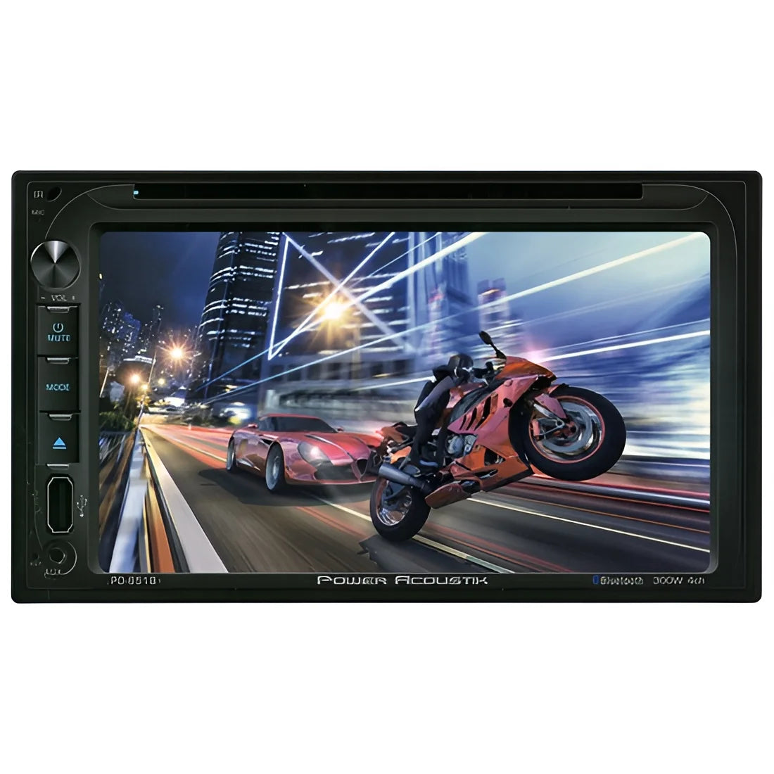 6.5" Double-Din In-Dash LCD Touchscreen DVD Receiver with Bluetooth | PD-651B