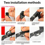 Universal LED Strobe Lights Motorcycle/Bike/Aircraft/Drone anti Collision Warning Light Night Flying Blinking Signal Indicator