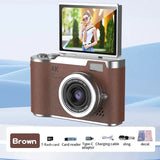 Digital Camera 4K 48MP Photography Camera Video Camcorder Rechargeable Cameras 2.4 Inch Screen Camcorder for Kid Adult Beginners
