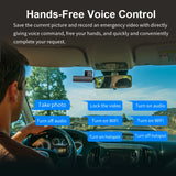 1440P  Car DVR D6 Dash Cam 2K Video Recorder Wifi/App/Voice Control Dash Camera WDR G Sensor Night Vision Hidden Dashcam