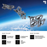 Extreme Jet High-Performance Remote Control Drone with 2.4 Ghz Long Range Wireless Control, Grey