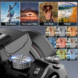 5K Digital Cameras for Photography, 16X Optical Zoom Camera with Wifi & App Control,64Mp Vlogging Camera with 3-Inch Screen