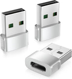 for Iphone 17 16 Car Charger Adapter 3Pack,Usb Male to USB C Female Adapter,Type C Cable Converter for Apple Air 17E 16E 15 Pro Max Plus,Iwatch 11,Airpods Pro 3,Ipad Mini,Samsung Galaxy S26