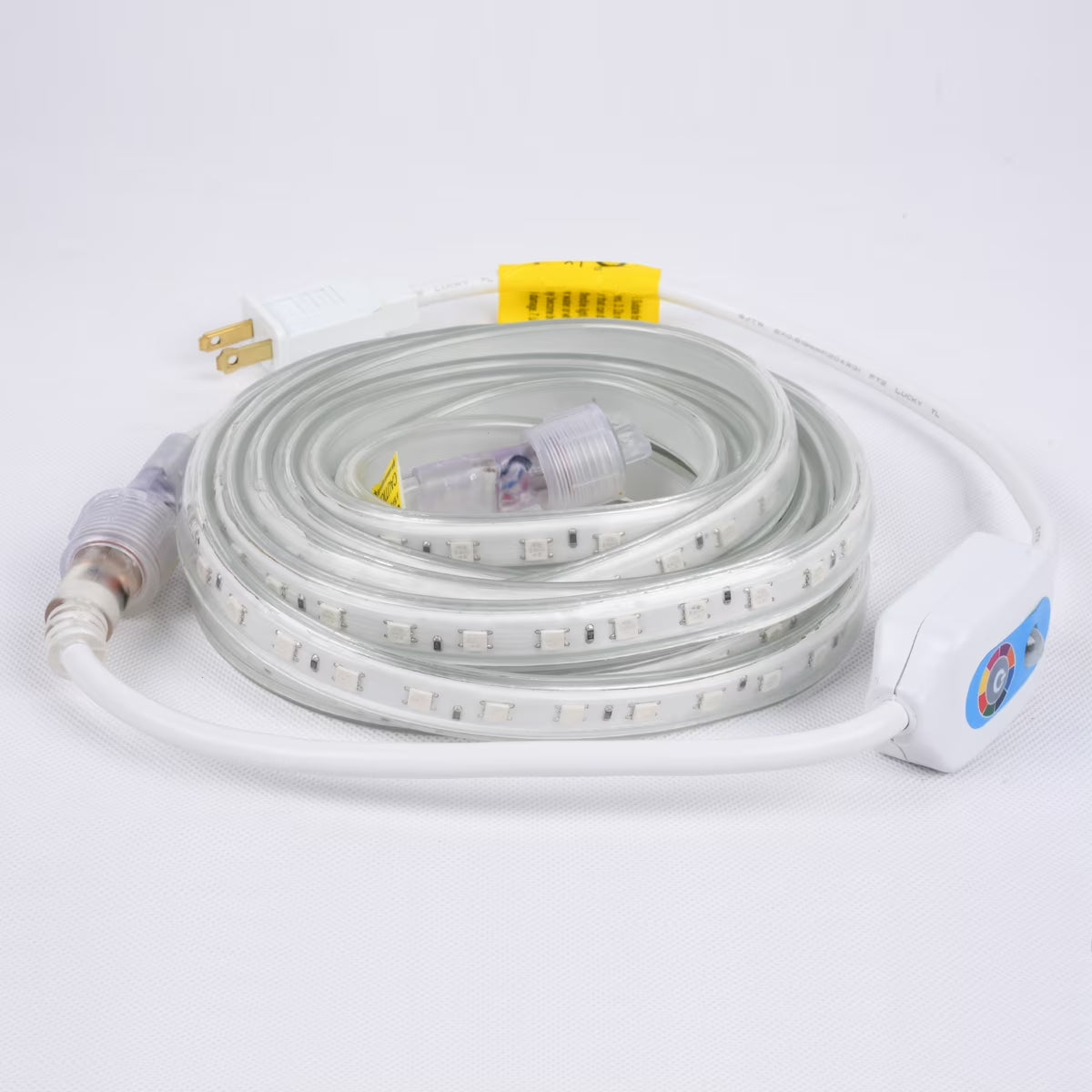 120 Volts Multicolor LED Strip Lights with Remote Control for RV Vehicle