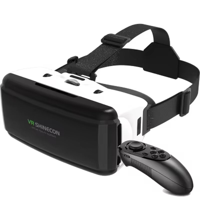 Virtual Reality 3D VR Glasses Shinecon Pro VR Glasses Google Cardboard Headset Virtual Glasses for Smartphone Ios Android
