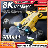 M5 Drone Professional 8K GPS Three Camera 360° Obstacle Avoidance Photography Optical Flow Positioning Brushless Quadcopte Gifts